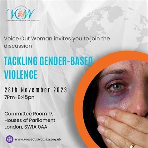 Discussing Ways To Tackle Gender Based Violence Palace Of Westminster