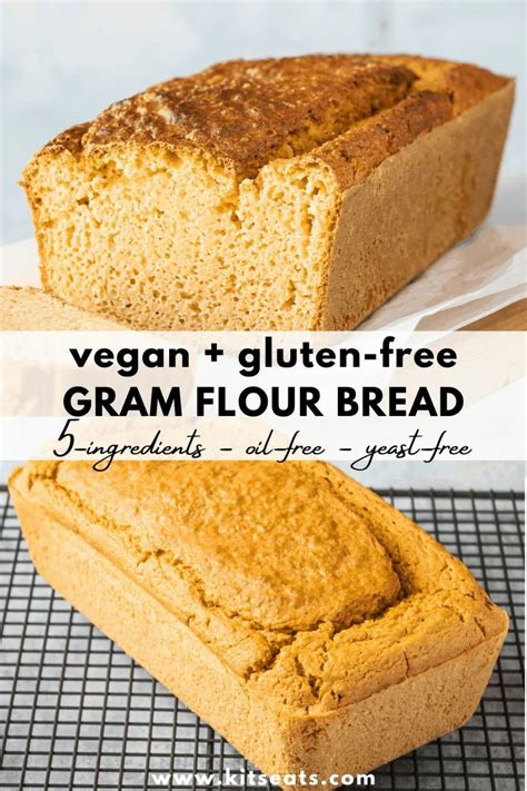 Easy Chickpea Flour Bread Vegan And Gluten Free Vegan Bread Recipe Easy Vegan Bread Recipe