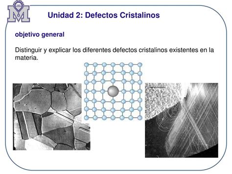 Ppt Unidad Defectos Cristalinos Powerpoint Presentation Free