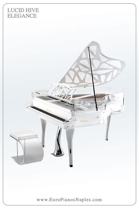 Bluthner Lucid Hive Elegance Acrylic Piano for Sale 피아노