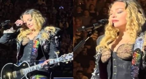 Madonna rompe en llanto durante su concierto en México Vallarta Digital