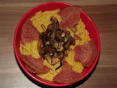 Adventures in Flavorland: Mangu with onions and salami (Dominican Republic)