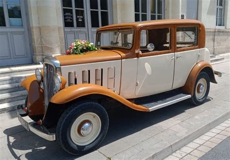 Location Citroën Rosalie 1933 Beige Et Caramel 1933 Beige Et Caramel