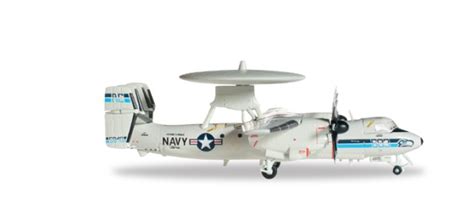 Herpa Wings Die Cast Airplane Model Grumman E 2c Hawkeye Us Navy