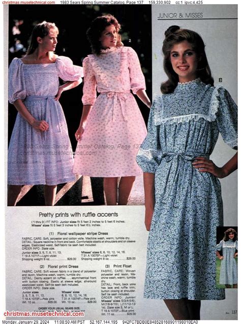 1983 Sears Spring Summer Catalog Page 137 Catalogs And Wishbooks