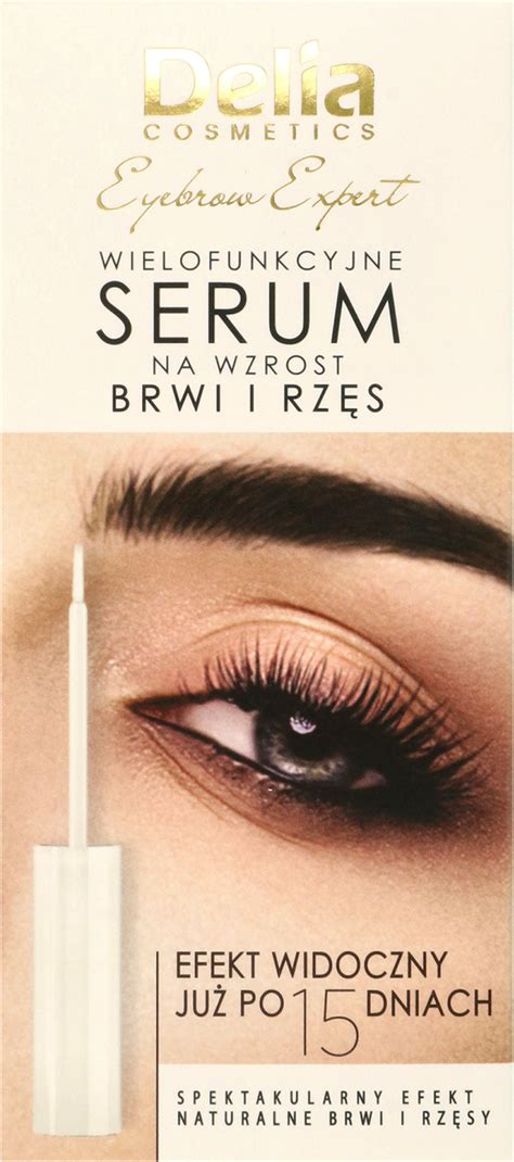 Delia Cosmetics Eyebrow Expert Serum Do Brwi I Rz S Wielofunkcyjne