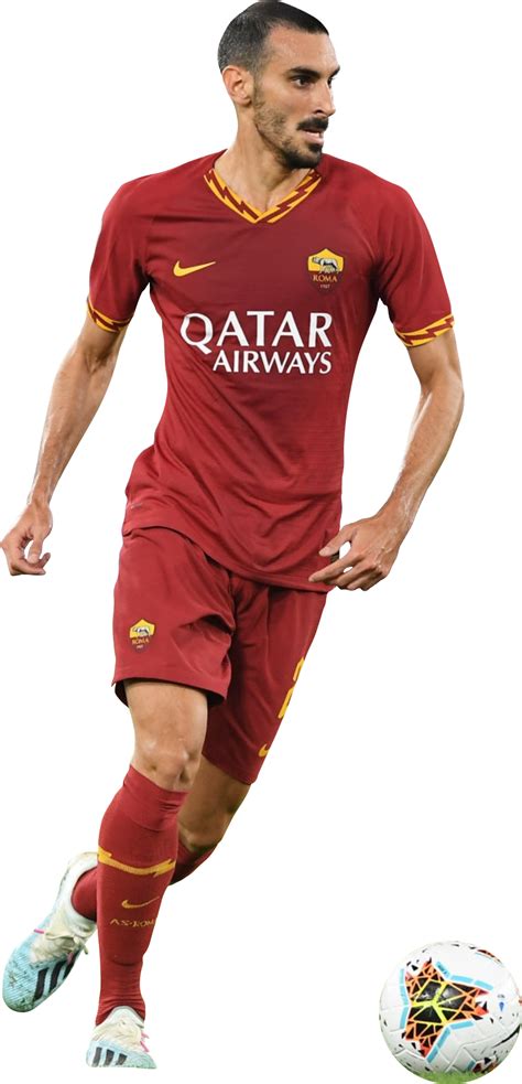 Davide Zappacosta AS Roma Football Render FootyRenders