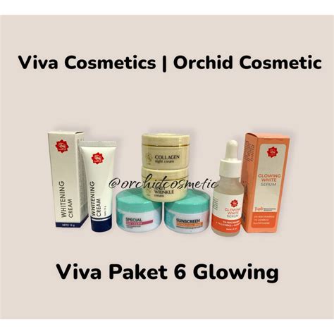 Jual Promo Viva Paket Skincare Glowing Flek Hitam Viva Paket Hemat