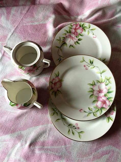 Vintage Noritake Nippon Azalea Pattern Sugar and Creamer and 3 - Etsy