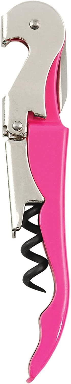 True Fabrications Pink Double Hinged Waiter S Corkscrew Walmart