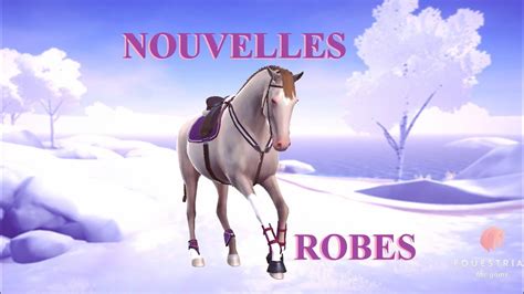 Nouvelles Robes Des Chevaux Sur ETG Equestrian The Game YouTube