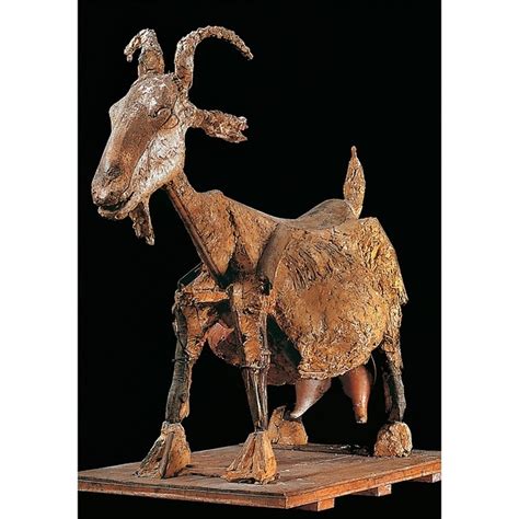 Picasso Goat Sculpture