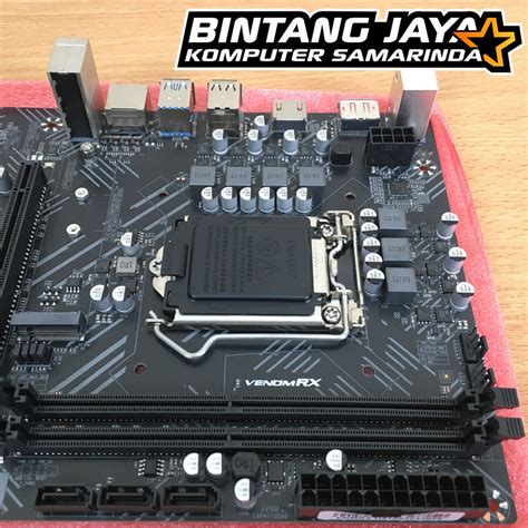 Jual Motherboard VenomRX H510 Intel DDR4 LGA 1200 M ATX Shopee Indonesia