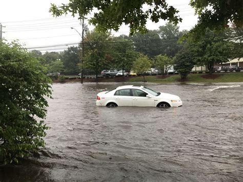 Heavy Rains Cause Widespread Flooding In Norwalk