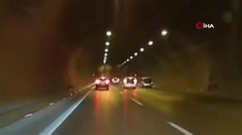 İzmir Çevre Yolu Bayraklı Tünelleri nde Kamyon Kazası Son Dakika