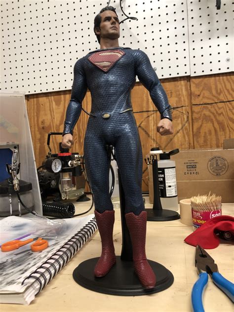 1 6 Hot Toys MMS200 Man Of Steel Superman Collectible Figure Page 565 Collector Freaks