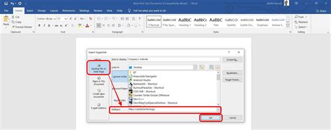 How To Create A Hyperlink To A Word Document In Excel Printable Online