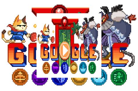 Google's Doodle Champion Island Games on Culga Games