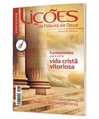 Central Gospel lança nova revista Lições da Palavra de Deus confira