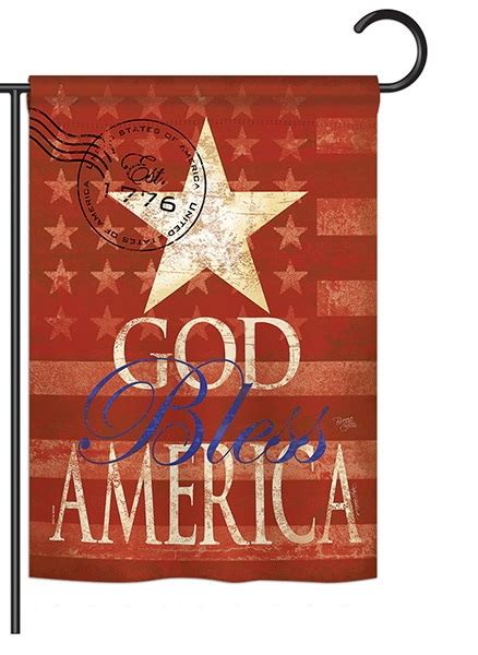 God Bless America Garden Flag And More Garden Flags At