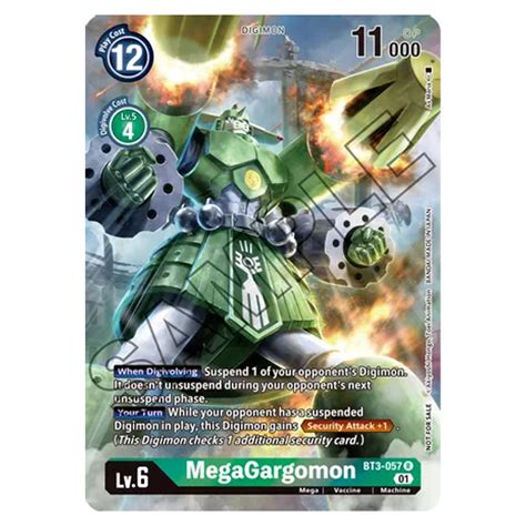 Megagargomon Kantocards