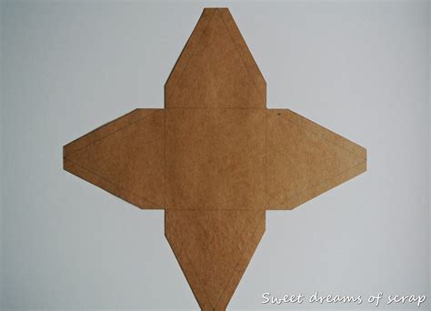 Tutorial Caja En Forma De Pirámide Sweet Dreams Of Scrap