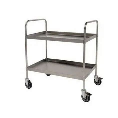 RS Enterprises Silver SS Hospital Dressing Trolley At Rs 7500 In Bhatpara