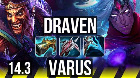 DRAVEN Renata Glasc Vs VARUS Rell ADC Legendary 300 Games