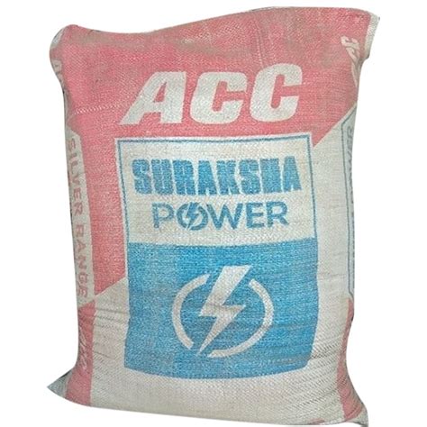 Acc Suraksha Power Cement At Rs Bag Construction Cement In