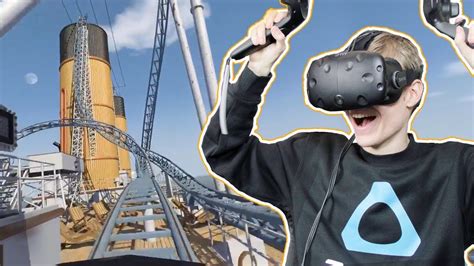 TITANIC ROLLER COASTER IN VIRTUAL REALITY No Limits 2 VR Simulator H