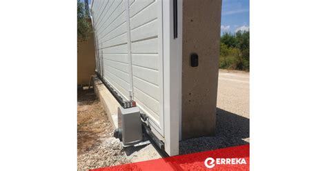 Motor Erreka Puma Inverter V Para Puerta Corredera De Uso