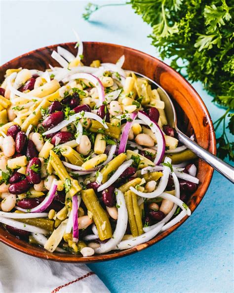 Classic Three Bean Salad A Couple Cooks