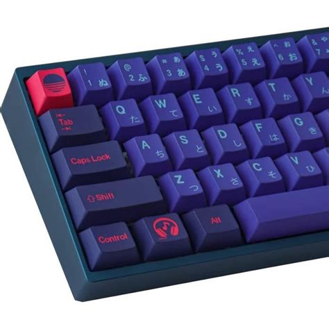 Pbt Keycaps Touches Cherry Profile Dye Sublimation Laser Keycap