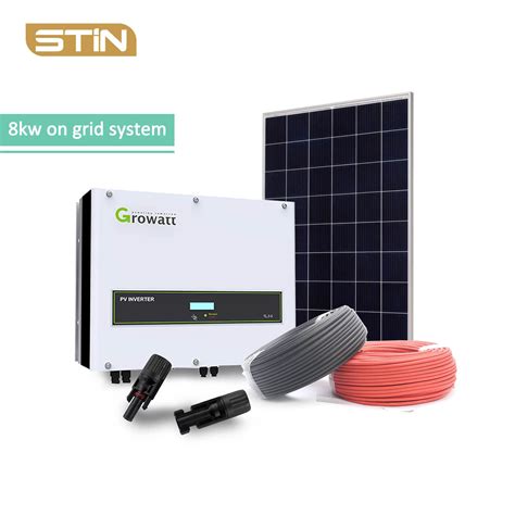 Kw Kw Kw Solar Complete Kit Hybrid On Grid Off Gird Photovoltaic