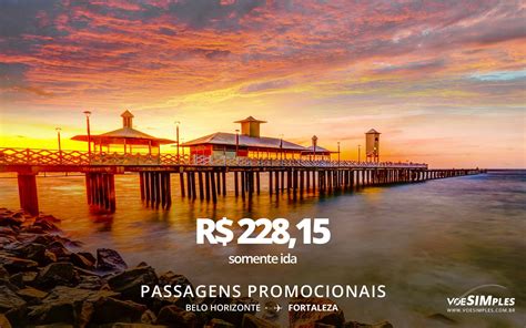 Passagem A Rea Promo Azul Belo Horizonte Fortaleza Voe Simples