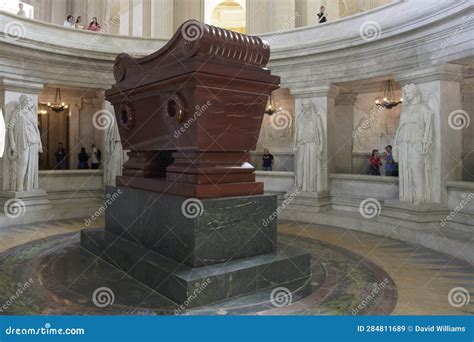 The Sarcophagus Of Napoleon Bonaparte In The National Residence Of The