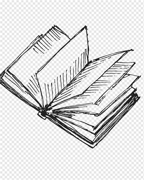 Book Sketch Drawing