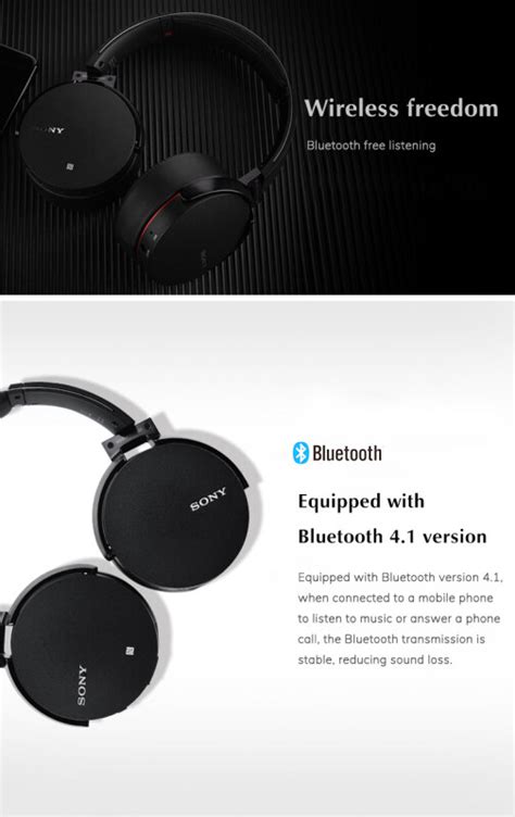 【delivery On 72 Hours】sony Xb950bt Wireless Bluetooth Headphone Mdr