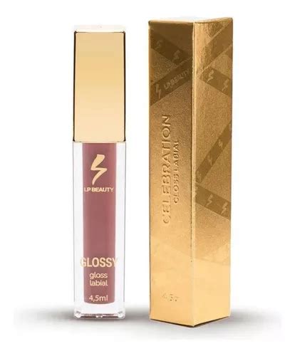 Gloss Labial Celebration Lp Beauty 4 5ml Sua Cor Cor Warm Nude