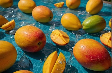 Premium Photo Summertime Sensation Mango Bliss