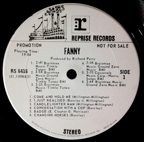 Fanny Fanny 1970 Gatefold Vinyl Discogs