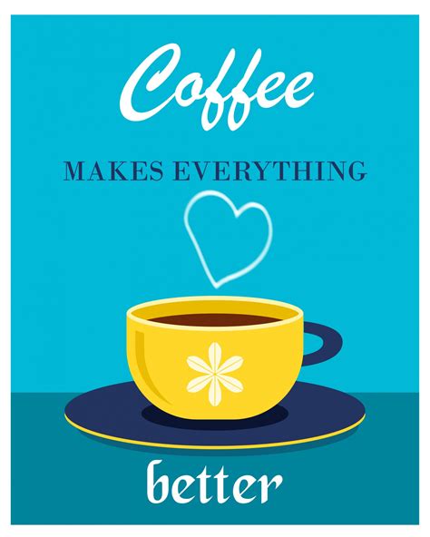 Coffee Poster Retro Style Free Stock Photo Public Domain Pictures