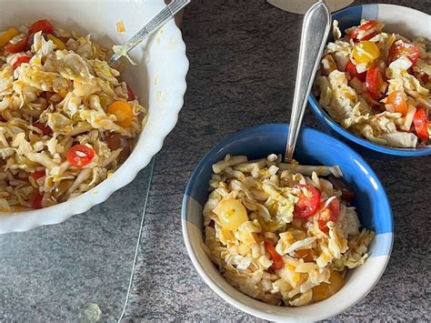 Asiatischer Chinakohlsalat Mit Mandarinen Von Picolinoo Chefkoch