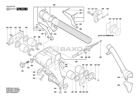 GCM 8 SJL 230 V GB 3601M19170 Bosch Części Baxo