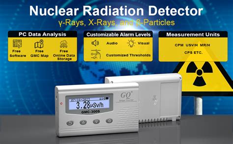 GQ GMC 300S Digital Nuclear Radiation Detector Monitor Meter Geiger