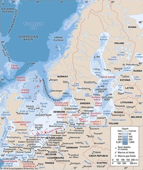 North Sea Region Atlantic Ocean