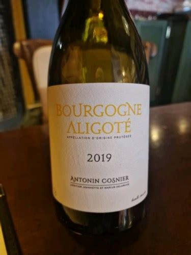 Antonin Cosnier Bourgogne Aligoté Vivino US