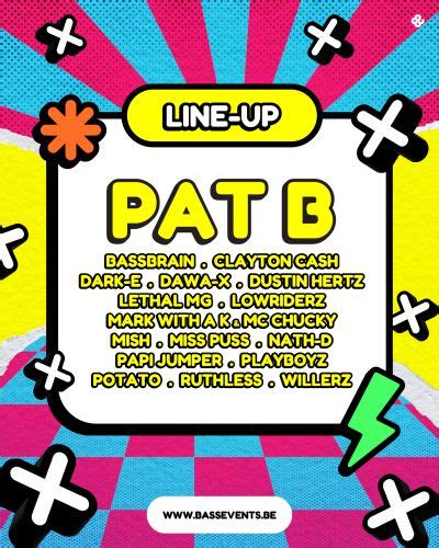 Pat B Birthday Bash XXL 2024 Full Line Up