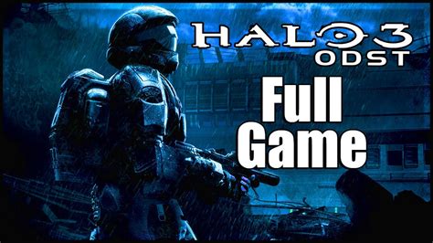 Halo 3 ODST Full Game Heroic Difficulty YouTube