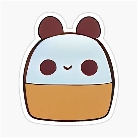 "Japanese Mochi character emoji emoticon - Created by Artificial ...